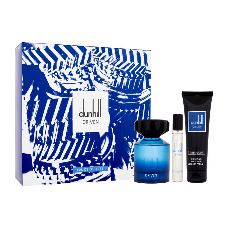 Dunhill Driven Darilni set toaletna voda 100 ml + gel za prhanje 90 ml + toaletna voda 15 ml