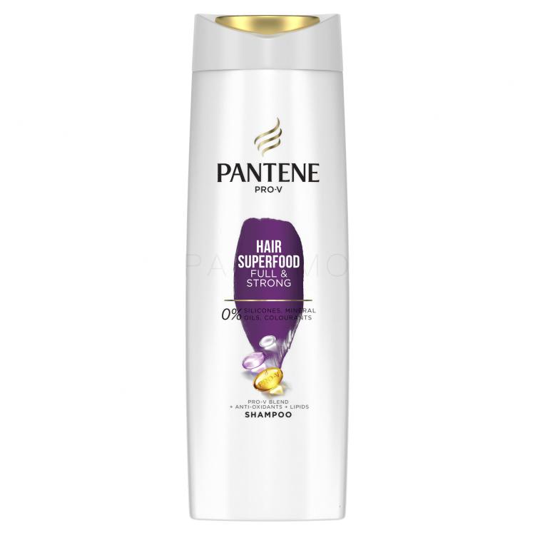 Pantene Superfood Full &amp; Strong Shampoo Šampon za ženske 400 ml