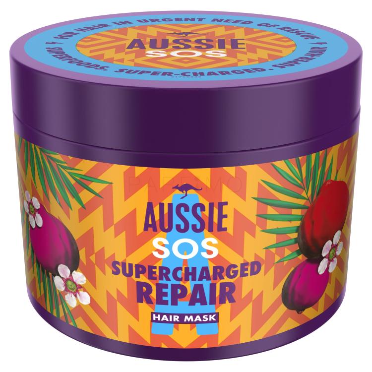 Aussie SOS Supercharged Repair Hair Mask Maska za lase za ženske 450 ml