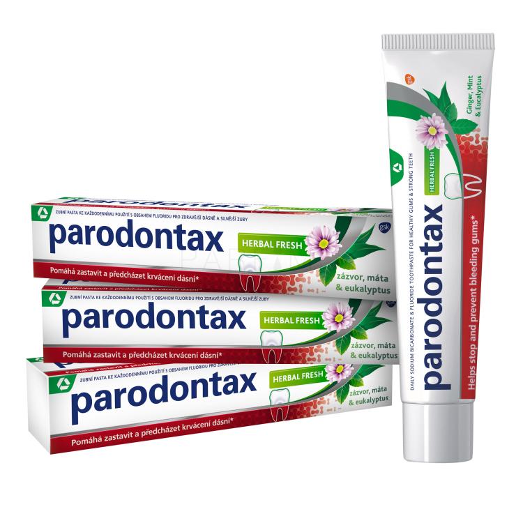 Parodontax Herbal Fresh Trio Zobna pasta Set