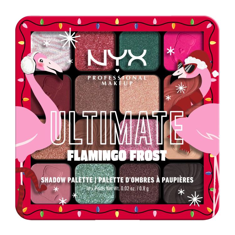 NYX Professional Makeup Fa La La L.A. Land Ultimate Flamingo Frost Senčilo za oči za ženske 12,8 g