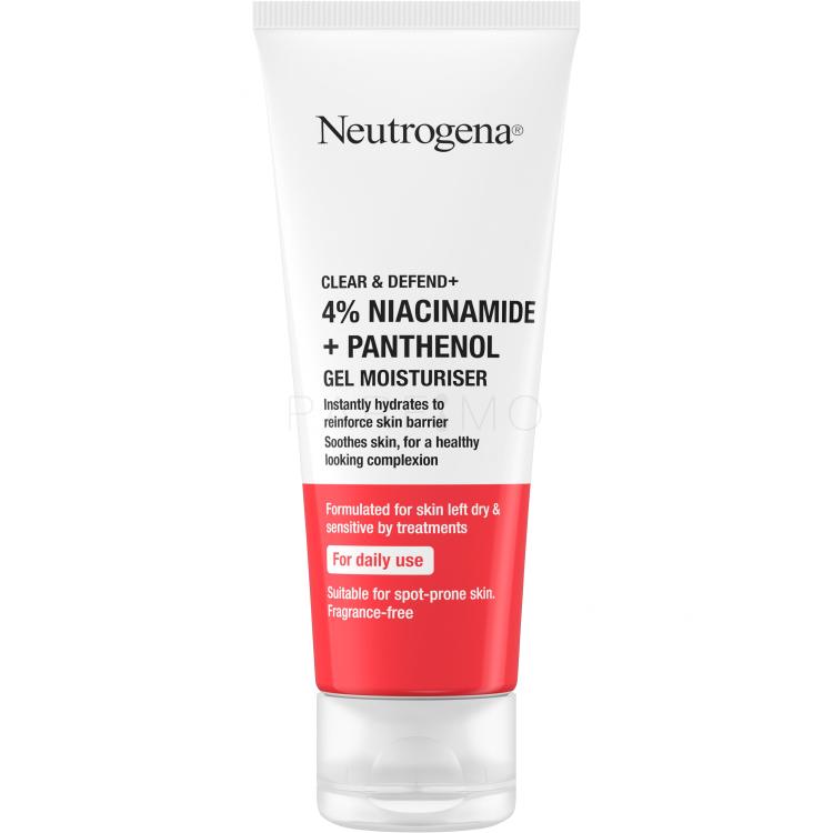 Neutrogena Clear &amp; Defend+ Gel Moisturiser Gel za obraz 50 ml