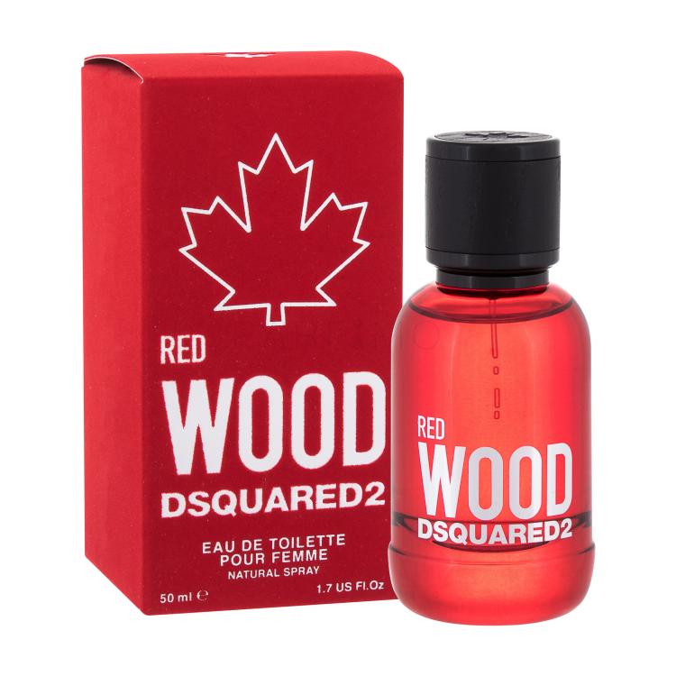 Dsquared2 Red Wood Toaletna voda za ženske 50 ml poškodovana škatla