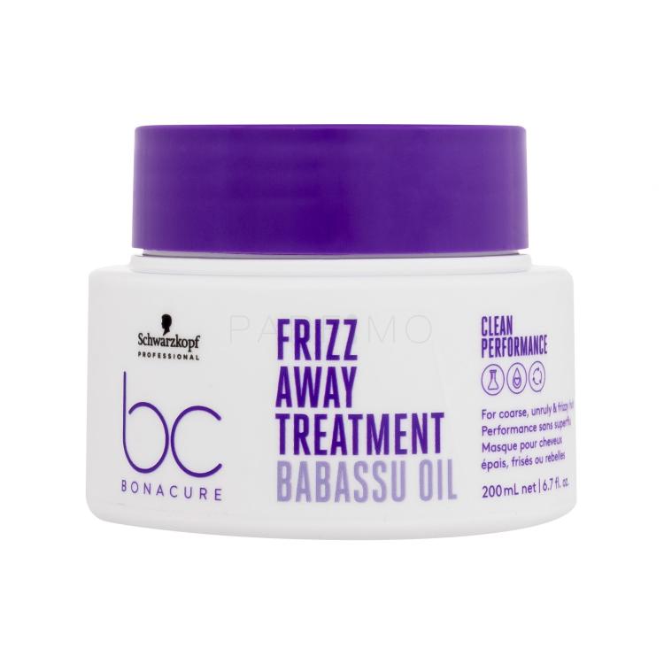 Schwarzkopf Professional BC Bonacure Frizz Away Treatment Maska za lase za ženske 200 ml