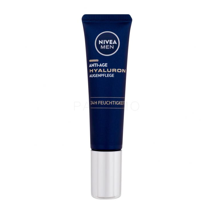 Nivea Men Hyaluron Anti-Age Eye Cream Krema za okoli oči za moške 15 ml poškodovana škatla