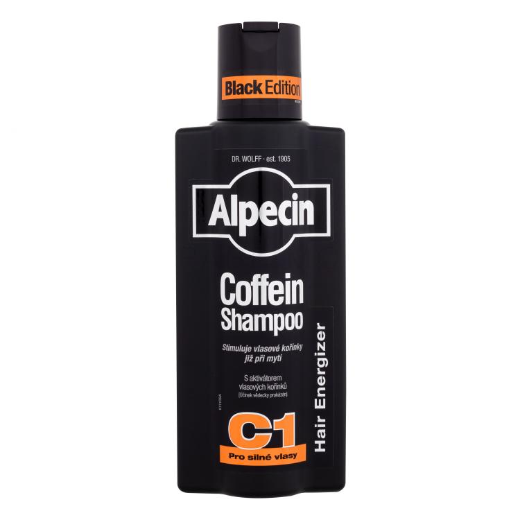 Alpecin Coffein Shampoo C1 Black Edition Šampon za moške 375 ml