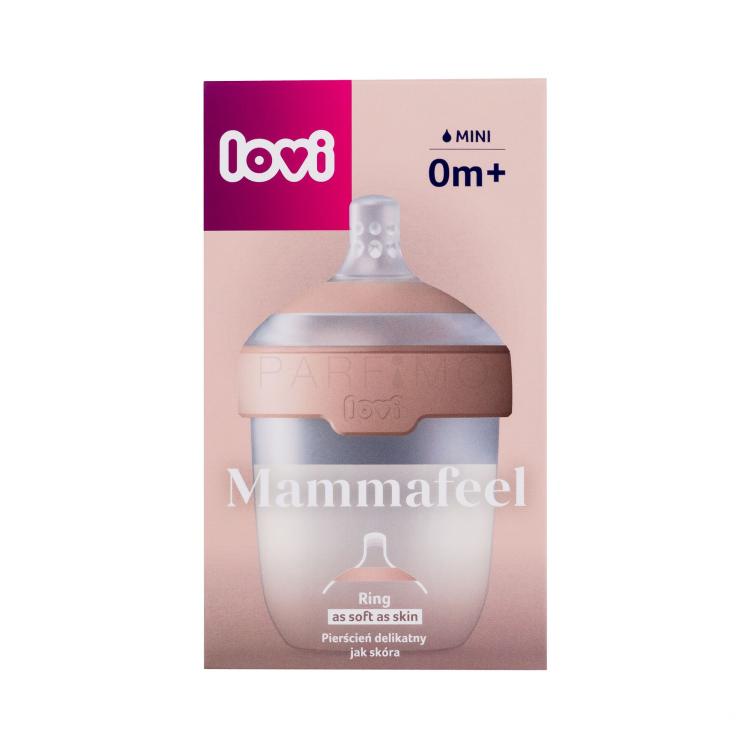 LOVI Mammafeel Bottle 0m+ Otroška steklenička za otroke 150 ml