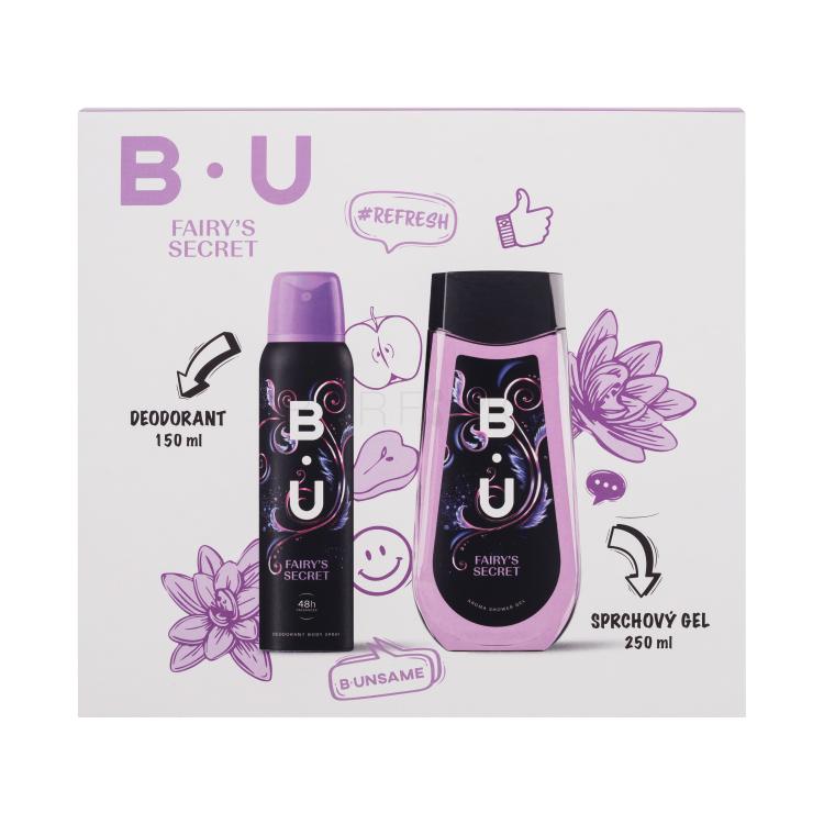 B.U. Fairy´s Secret Darilni set deodorant 150 ml + gel za prhanje 250 ml poškodovana škatla