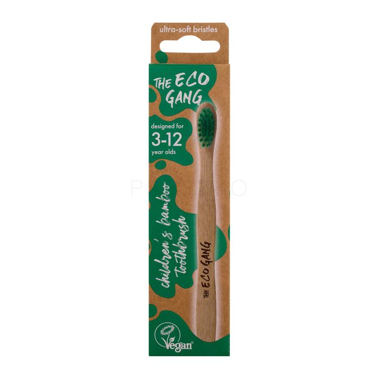 Xpel The Eco Gang Toothbrush Green Zobna ščetka za otroke 1 kos