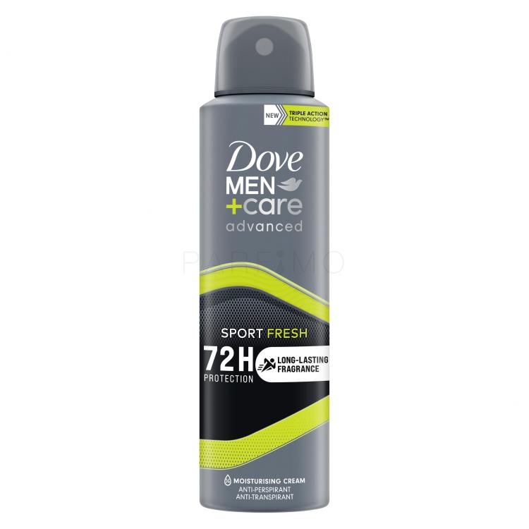 Dove Men + Care Advanced Sport Fresh 72h Antiperspirant za moške 150 ml