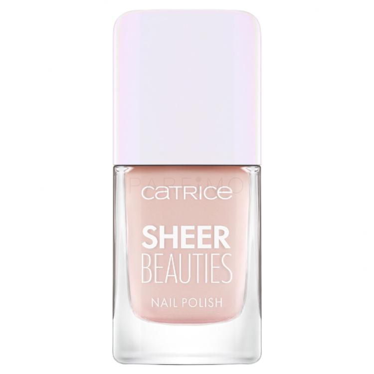 Catrice Sheer Beauties Nail Polish Lak za nohte za ženske 10,5 ml Odtenek 020 Roses Are Rosy