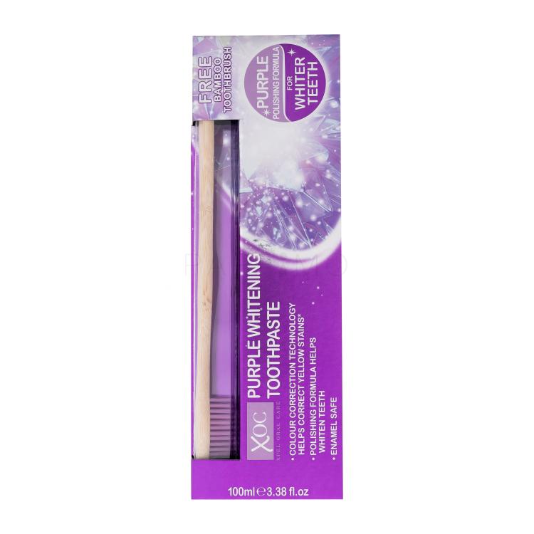 Xpel Oral Care Purple Whitening Toothpaste Zobna pasta Set