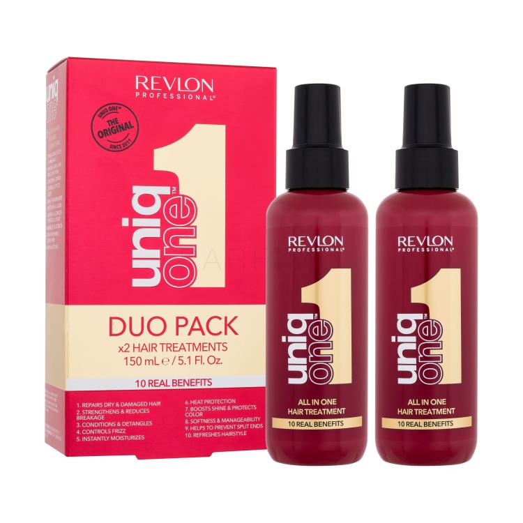 Revlon Professional Uniq One All In One Hair Treatment Duo Pack Nega brez izpiranja za ženske Set