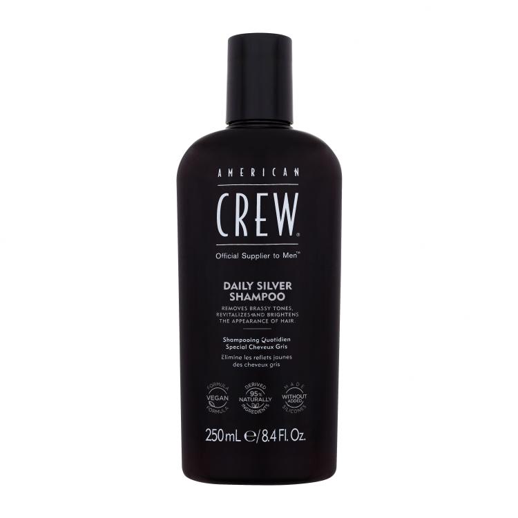 American Crew Daily Silver Šampon za moške 250 ml