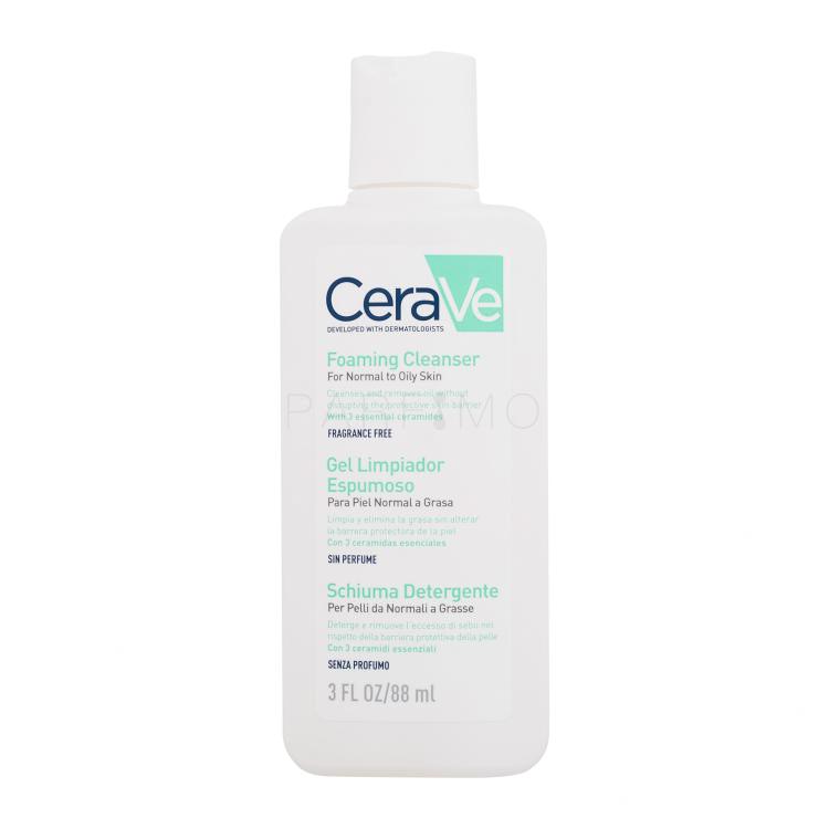 CeraVe Facial Cleansers Foaming Cleanser Čistilni gel za ženske 88 ml