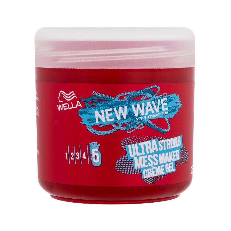 Wella New Wave Ultra Strong Mess Maker Gel za lase 150 ml Spleticna.si
