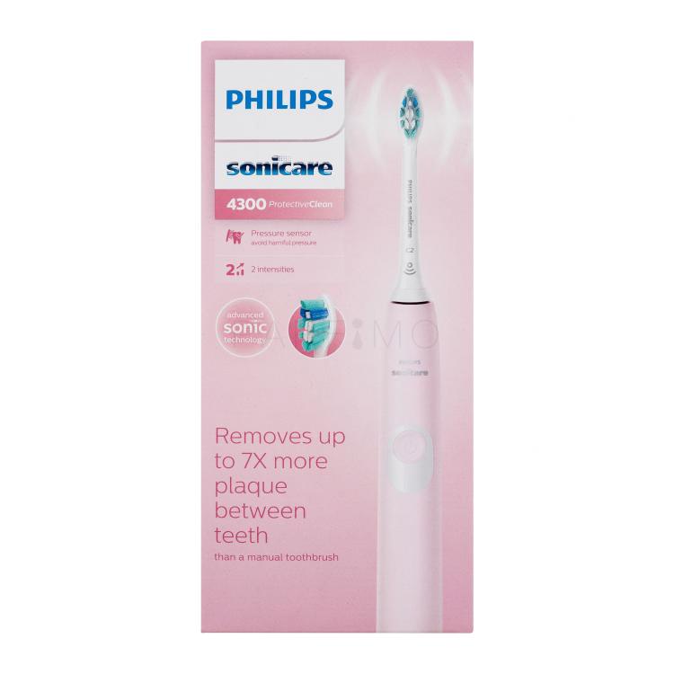 Philips Sonicare 4300 Protective Clean HX6806/04 Pink Sonična zobna ščetka 1 kos