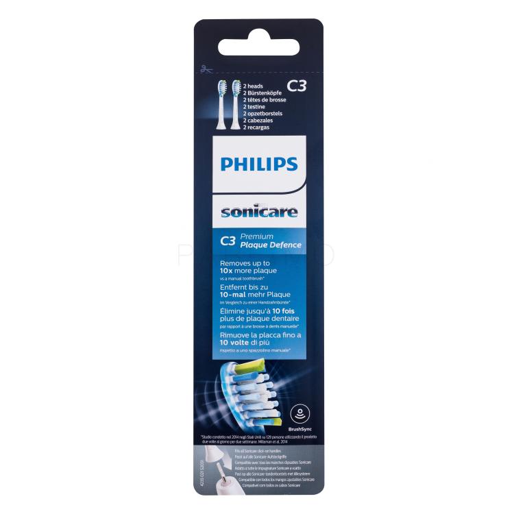 Philips Sonicare C3 Premium Plaque Defence HX9042/17 White Nadomestni nastavki Set