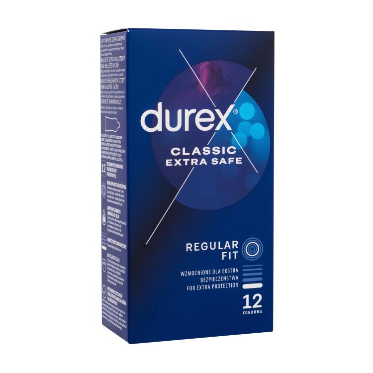 Durex Classic Extra Safe Kondomi za moške Set