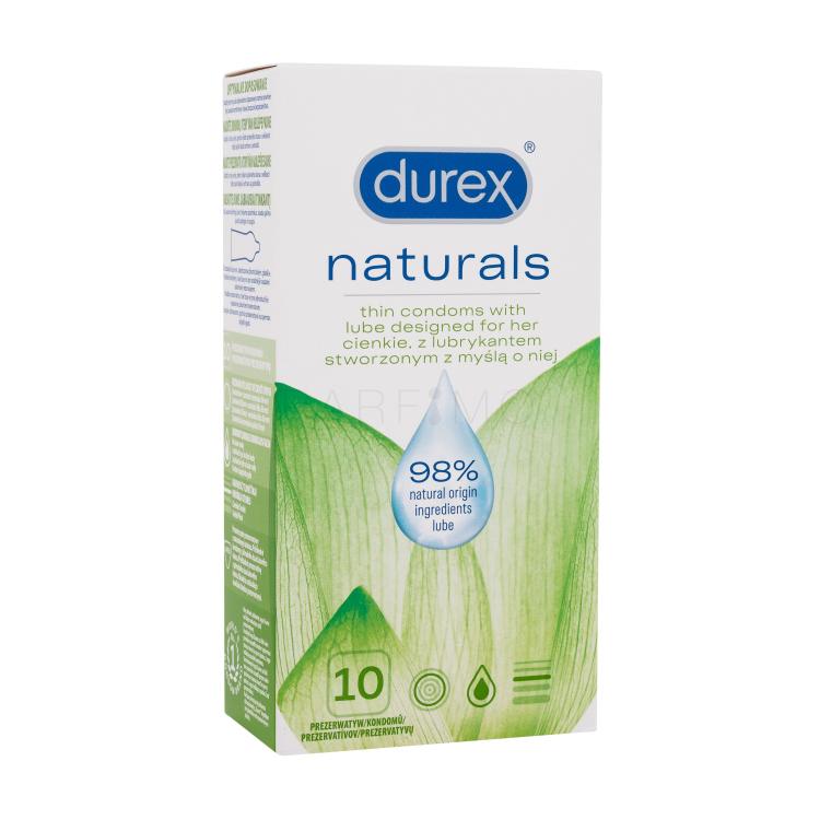 Durex Naturals Kondomi za moške Set