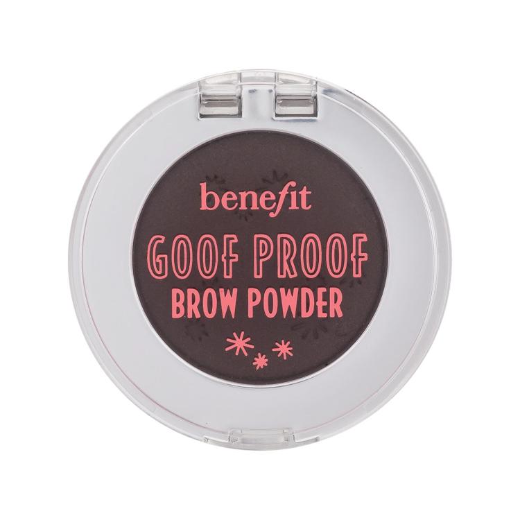 Benefit Goof Proof Brow Powder Puder za obrvi za ženske 1,9 g Odtenek 5 Warm Black-Brown