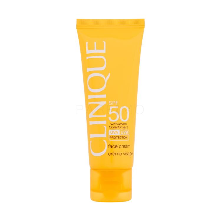 Clinique Sun Care Face Cream SPF50 Zaščita pred soncem za obraz za ženske 50 ml