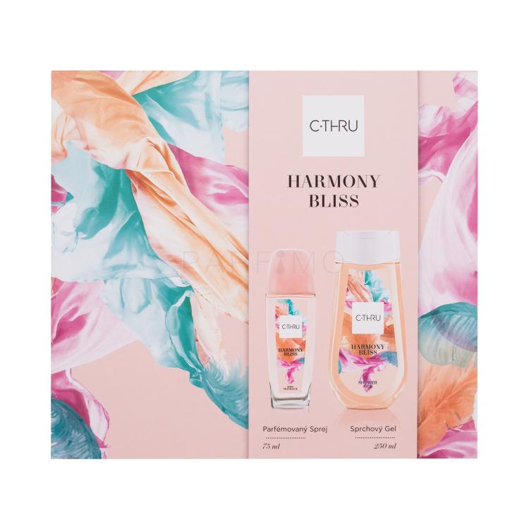 C-THRU Harmony Bliss Darilni set sprej za telo 75 ml + gel za prhanje 250 ml poškodovana škatla