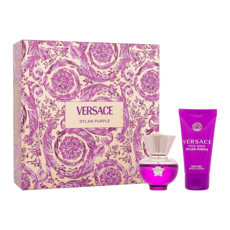 Versace Pour Femme Dylan Purple Darilni set parfumska voda 30 ml + losjon za telo 50 ml