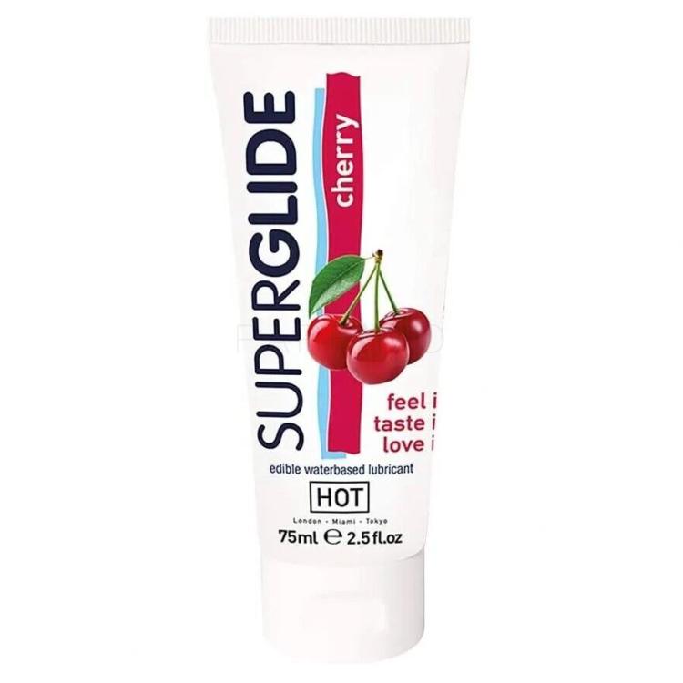 Hot SuperGlide Cherry Lubrikanti 75 ml