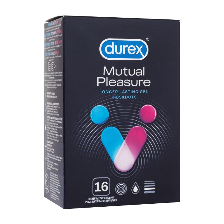 Durex Mutual Pleasure Kondomi za moške Set