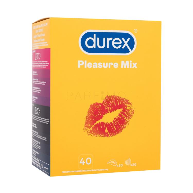 Durex Pleasure Mix Kondomi za moške Set poškodovana škatla