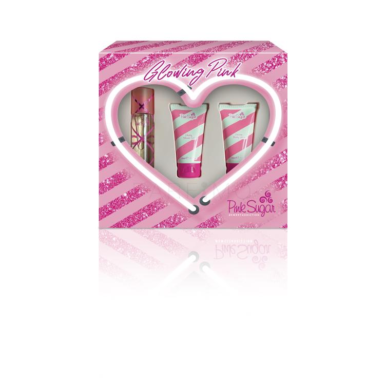 Pink Sugar Pink Sugar Darilni set toaletna voda 50 ml + gel za prhanje 50 ml + losjon za telo 50 ml