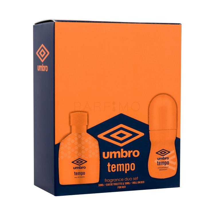 UMBRO Tempo Darilni set toaletna voda 30 ml + antiperspirant 50 ml poškodovana škatla