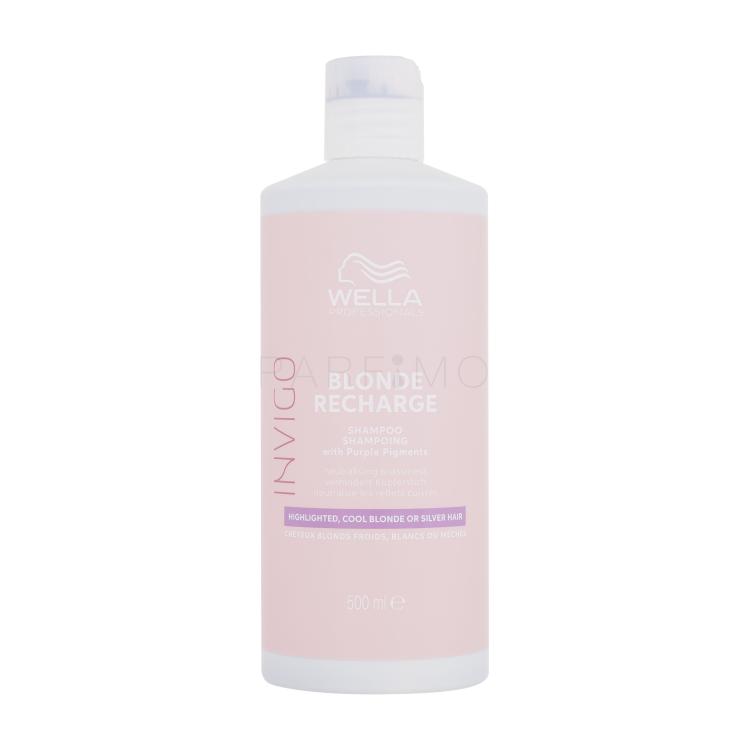 Wella Professionals Invigo Blonde Recharge Šampon za ženske 500 ml