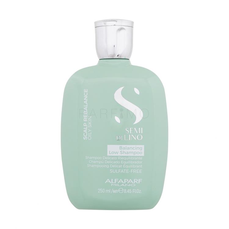 ALFAPARF MILANO Semi Di Lino Balancing Low Shampoo Šampon za ženske 250 ml