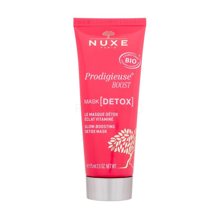 NUXE Prodigieuse Boost Glow-Boosting Detox Mask Maska za obraz za ženske 75 ml