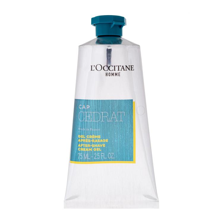 L&#039;Occitane Cap Cedrat After-Shave Cream Gel Izdelek po britju za moške 75 ml