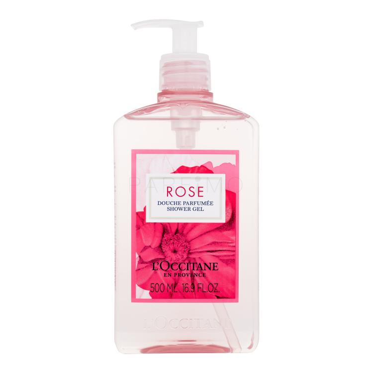 L&#039;Occitane Rose Shower Gel Gel za prhanje za ženske 500 ml