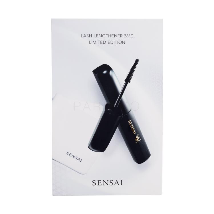 Sensai 38°C Lash Lengthener Limited Edition Darilni set maskara za podaljšanje trepalnic Lash Lengthener Mascara 10 ml + čistilna gobica 1 kos