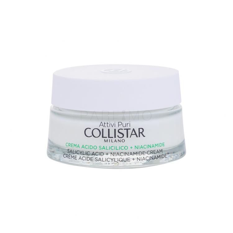 Collistar Pure Actives (Attivi Puri) Salicylic Acid + Niacinamide Cream Dnevna krema za obraz za ženske 50 ml