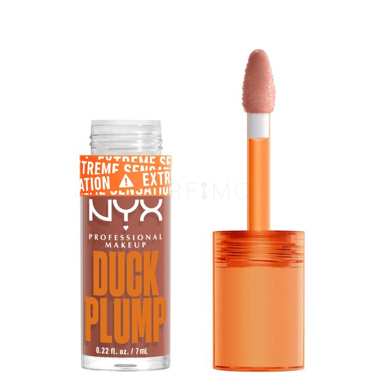 NYX Professional Makeup Duck Plump Glos za ustnice za ženske 6,8 ml Odtenek 04 Apri Caught