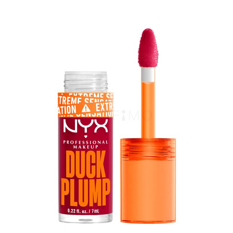 NYX Professional Makeup Duck Plump Glos za ustnice za ženske 7 ml Odtenek 14 Hall Of Flame