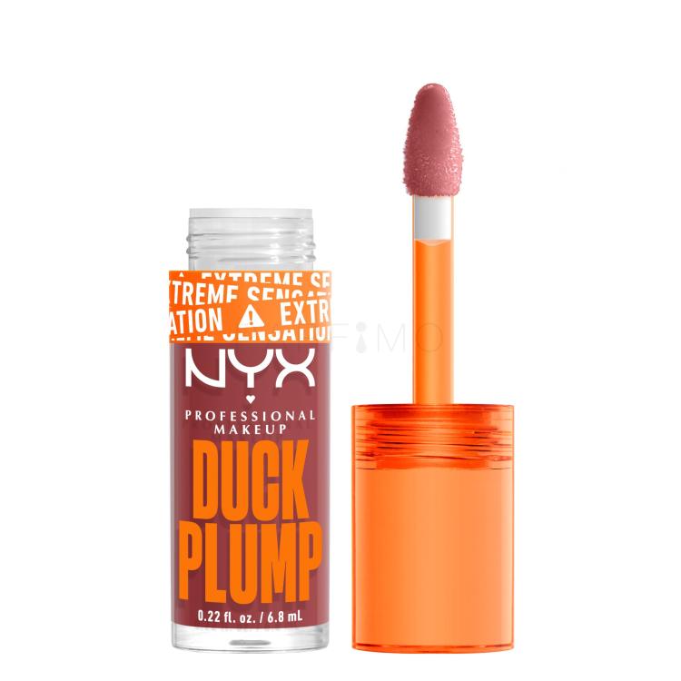 NYX Professional Makeup Duck Plump Glos za ustnice za ženske 6,8 ml Odtenek 08 Mauve Out Of My Way