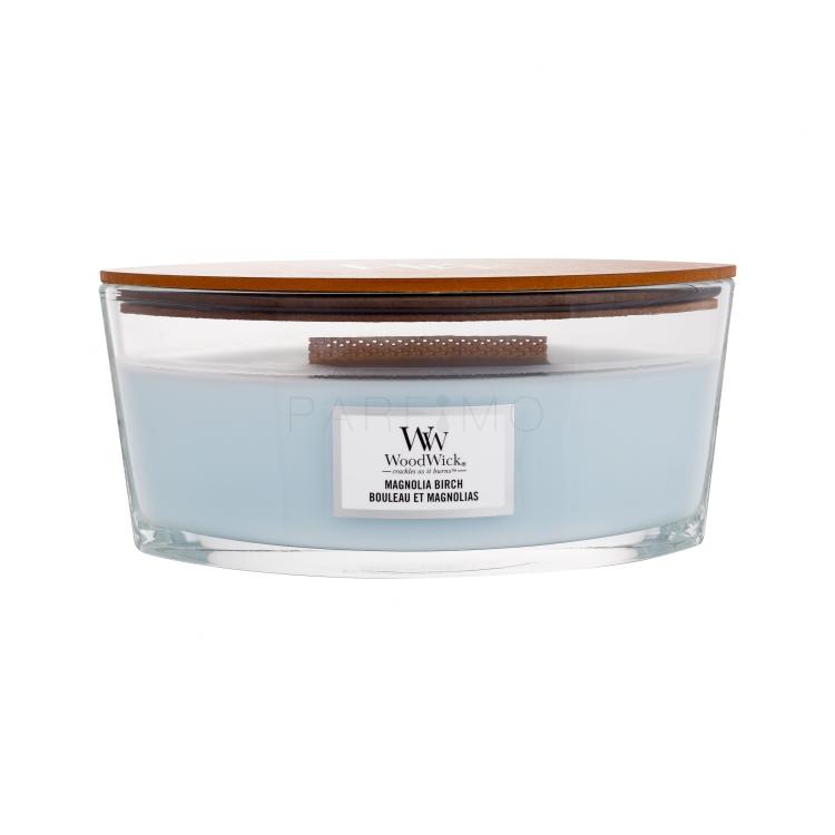 WoodWick Magnolia Birch Dišeča svečka 453,6 g