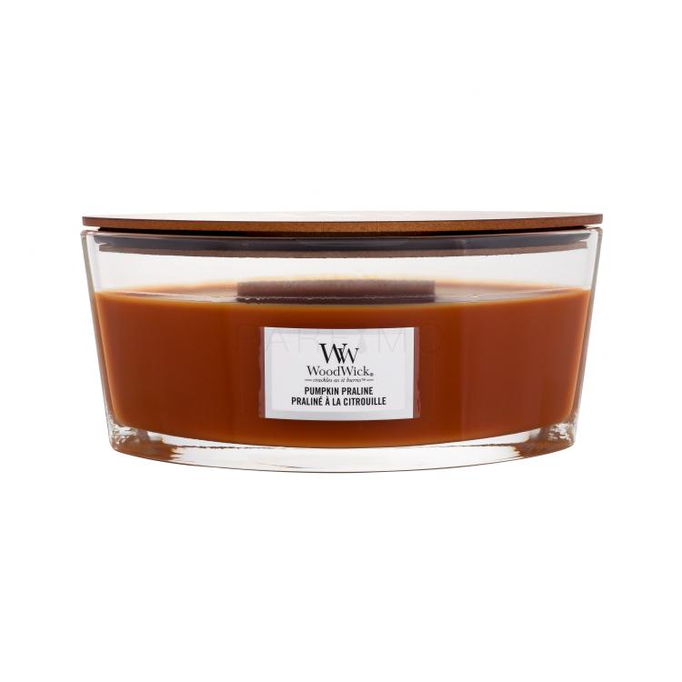 WoodWick Pumpkin Praline Dišeča svečka 453,6 g