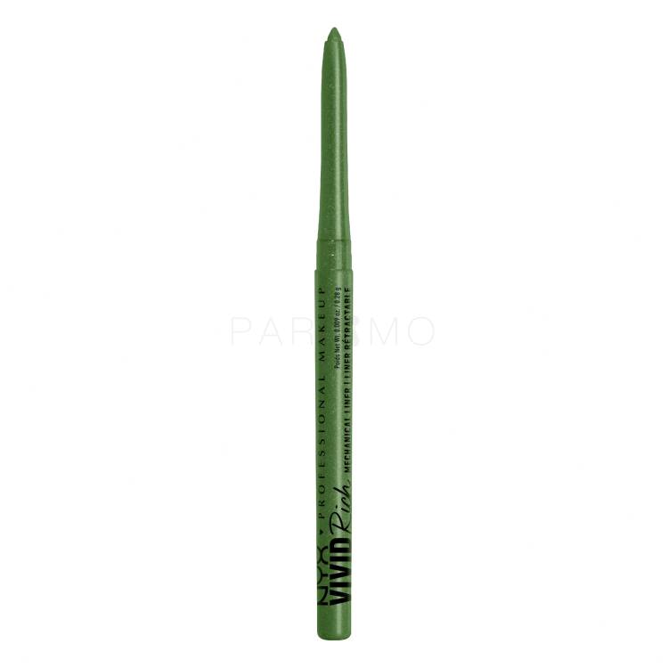 NYX Professional Makeup Vivid Rich Mechanical Liner Svinčnik za oči za ženske 0,28 g Odtenek 09 Its Giving Jade