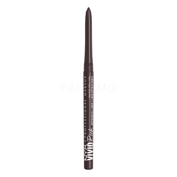 NYX Professional Makeup Vivid Rich Mechanical Liner Svinčnik za oči za ženske 0,28 g Odtenek 15 Smokin Topaz