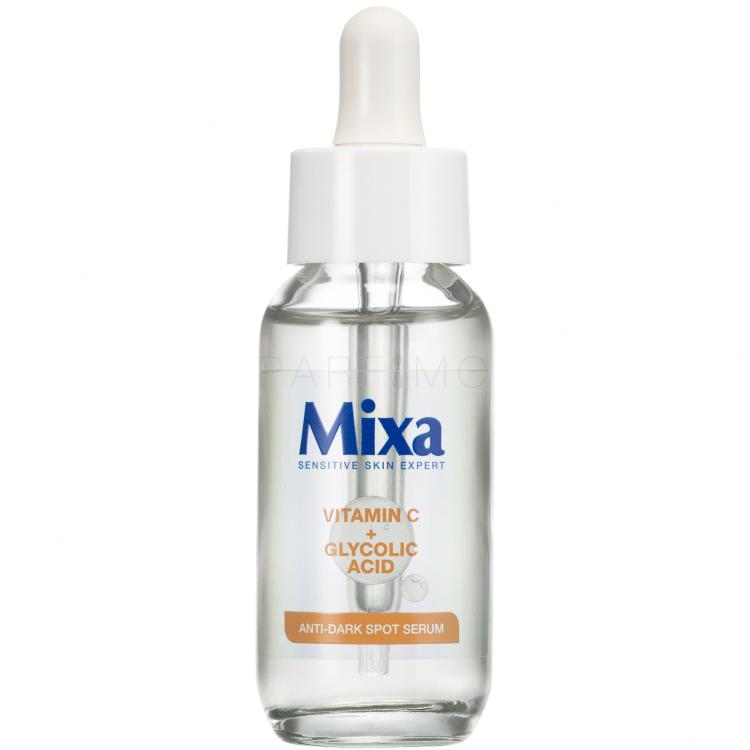 Mixa Vitamin C + Glycolic Acid Anti-Dark Spot Serum Serum za obraz za ženske 30 ml