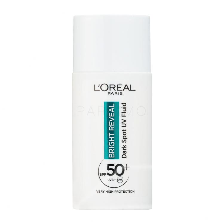 L&#039;Oréal Paris Bright Reveal Dark Spot UV Fluid SPF50+ Dnevna krema za obraz 50 ml