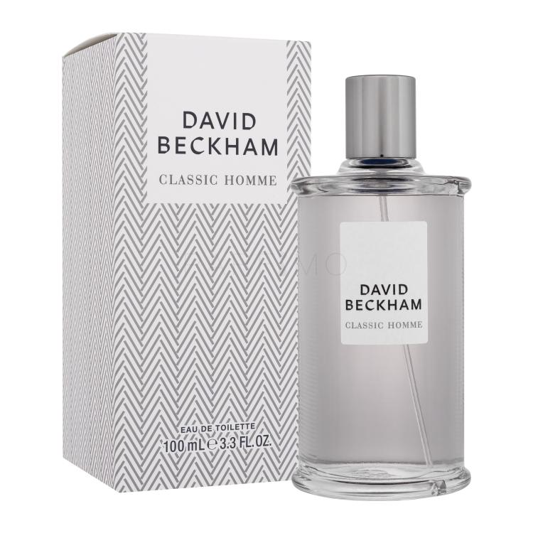 David Beckham Classic Homme Toaletna voda za moške 100 ml poškodovana škatla